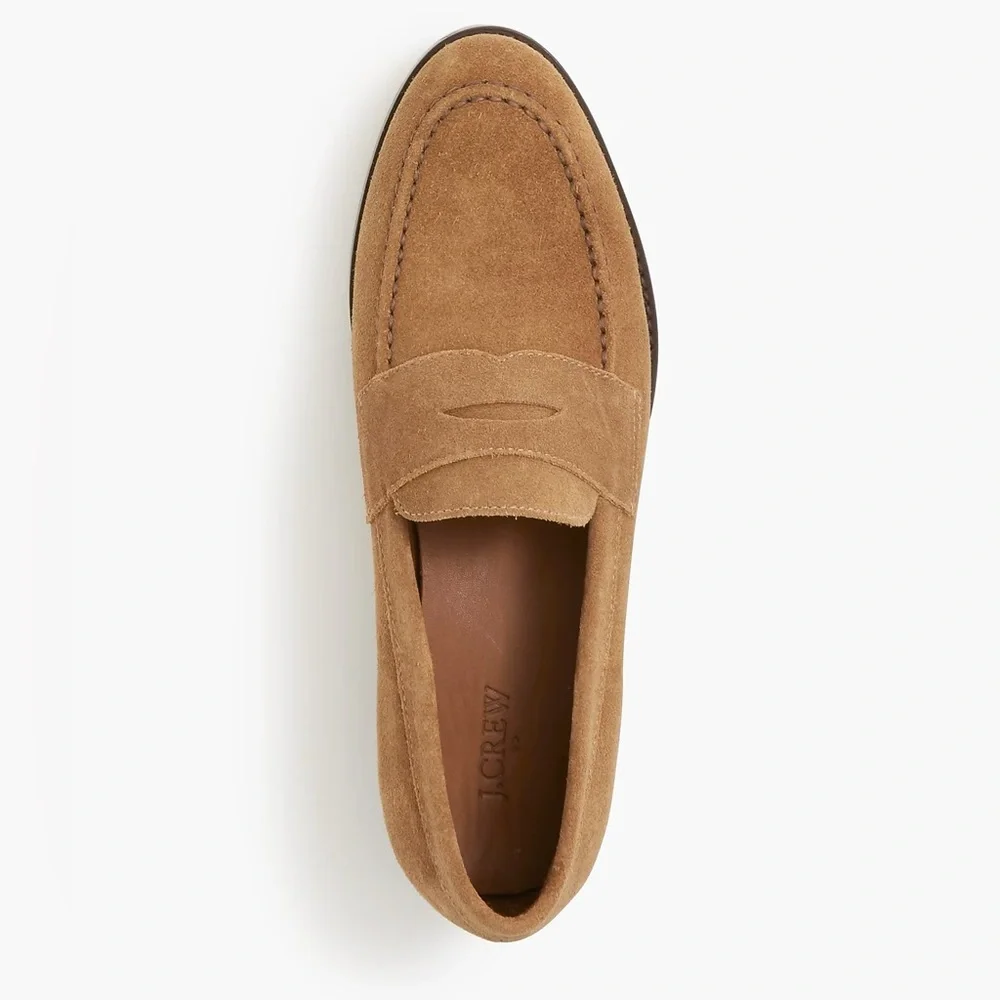 J. CREW FACTORY Suede dress loafers in Tostado Brown Size 8 1/2 NWOB $198
CH405 - Picture 2 of 10